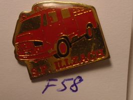 1 SP Illzach Feuerwehr Auto Pompier Pin (F58)