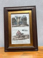 Antik Stich mit Rahmen