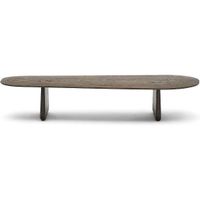 Kave Home Couchtisch Pirita Eichenholz massiv braun 146x65