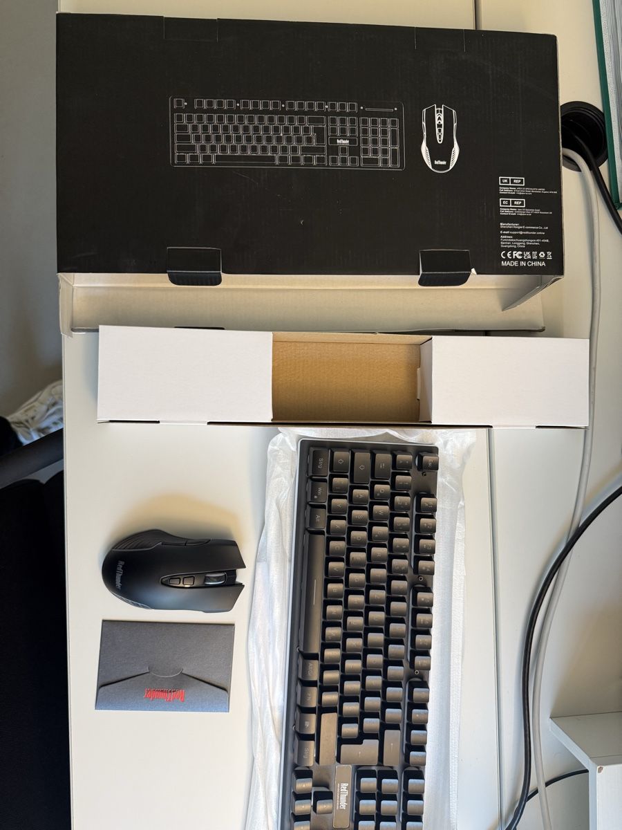 Tastiere: Tastiera e mouse RedThunder K68 - MAI USATI – Nuovo e nell'imballaggio originale da Ponte Capriasca venduto da dan_7mqv