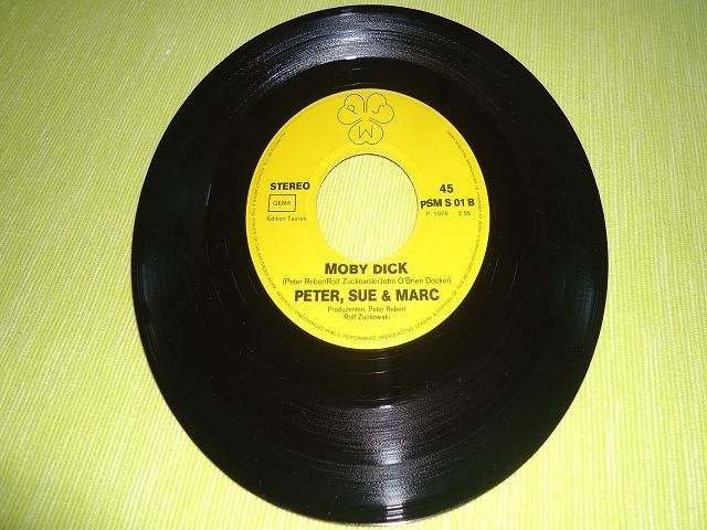 Vinyles: Peter, Sue & Marc - DJAMBO DJAMBO & Moby Dick (Vinyl 7") – D'occasion à Ergisch par Baluna24 2
