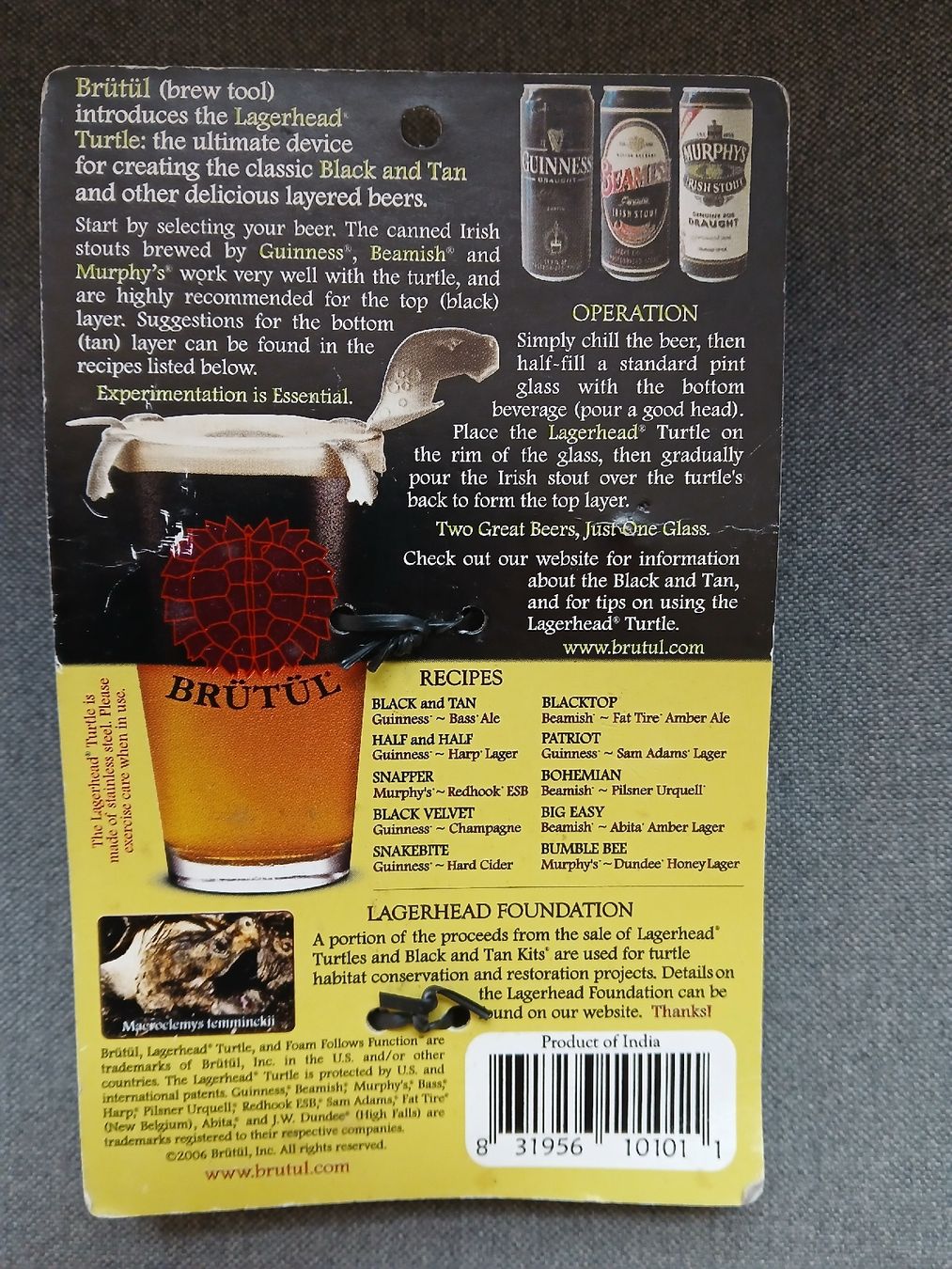 Altro in Stoviglie & Bicchieri: NE! Lagerhead Turtle snapper bottle opener – Nuovo e nell'imballaggio originale da Dübendorf venduto da LoRi-2026 1