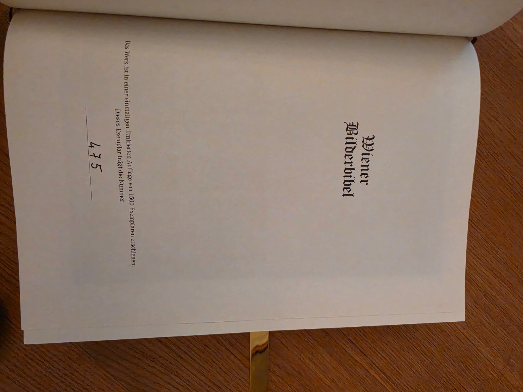 Libri: Limitierte Wiener Bilder Bibel – Usato da Ebikon venduto da AldoW01 1