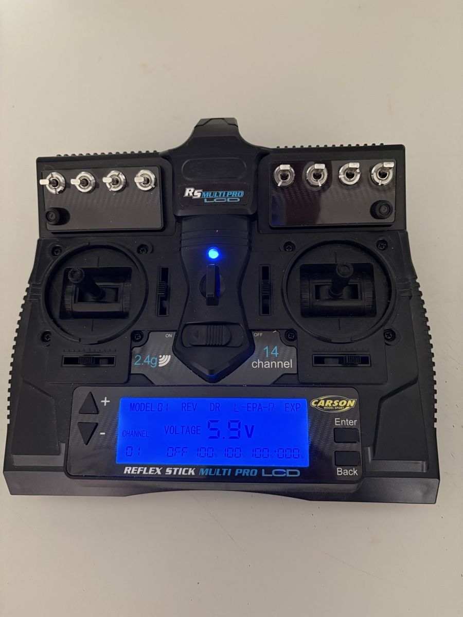 Carson Fernsteuerungen: Carson Reflex Stick LCD – Neu (gemäss Beschreibung) aus Hinterforst von Chrigel1234