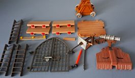 Konvolut Playmobil Ersatzteile Ritterburg, Fort Randall