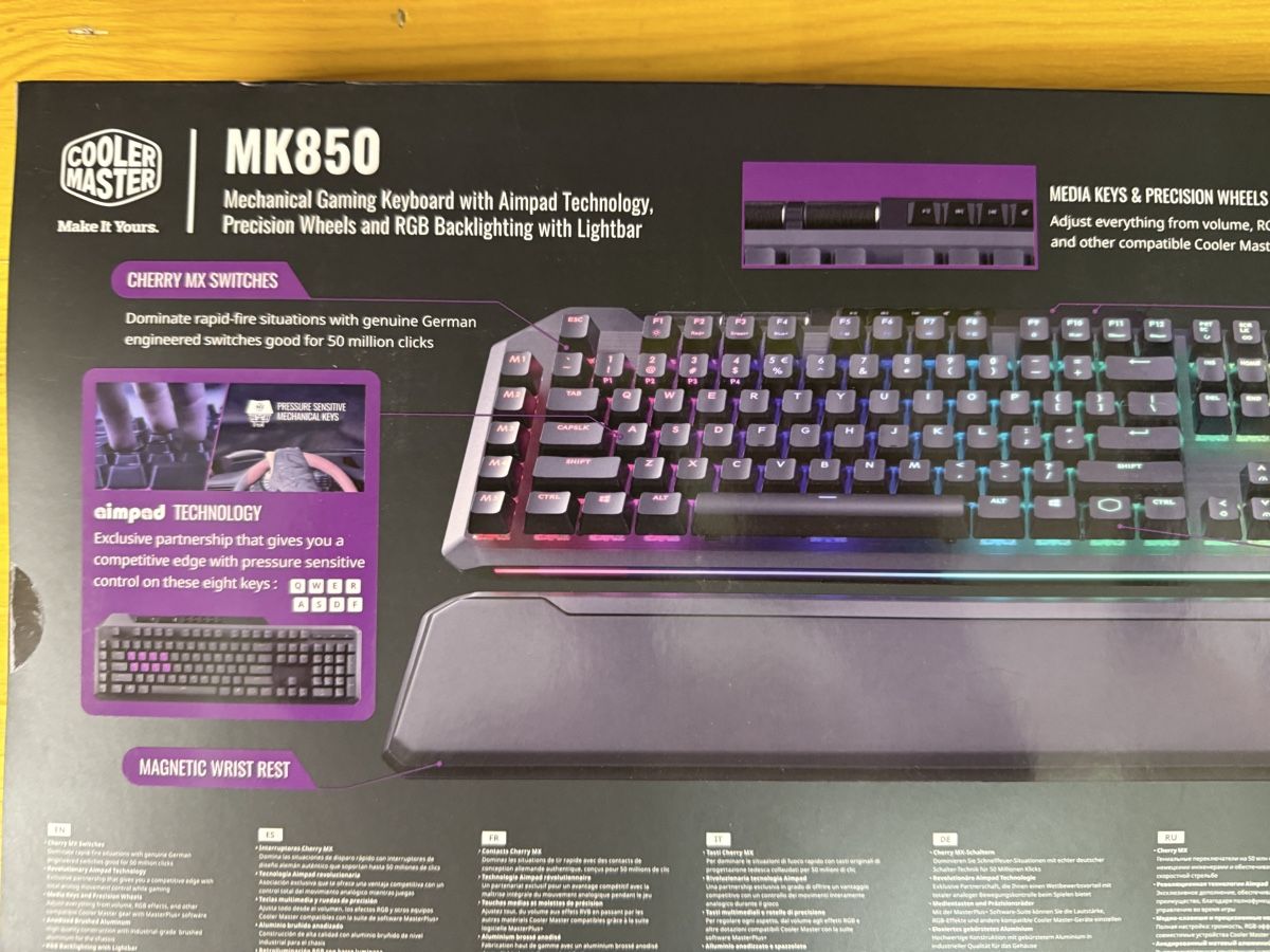 Tastaturen: Cooler Master MK850 – Neu – Neu und originalverpackt aus Uster von Dervisevic_Su 5