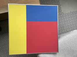 2 Serigraphien, gerahmt F. Hirschi