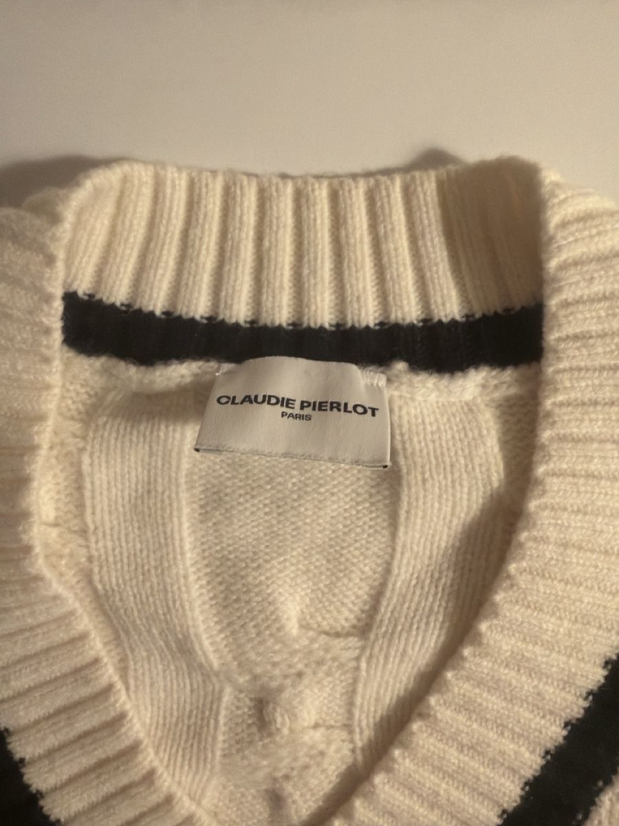 Claudie Pierlot Pulls & Sweat-shirts: Claudie Pierlot Strickpullover Wolle Gr. S – Neuf (Voir description) à Schaan par son_fr365 1