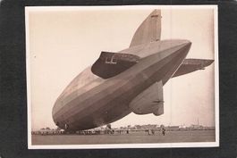 ^Zeppelin Luftschiff , Echtfoto