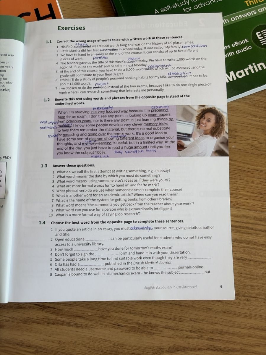 Libri: Cambridge Englisch Lernbücher Set Advanced gebraucht – Usato da Mels venduto da SarahMeier1999 2