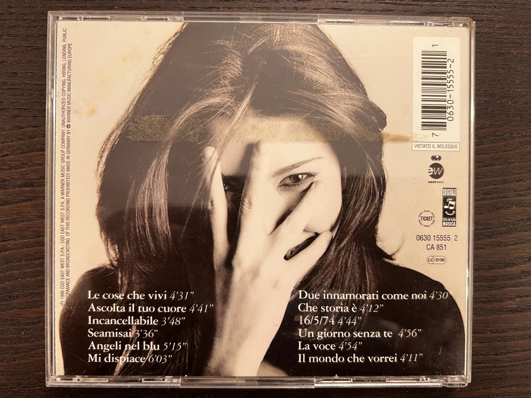 CDs: Laura Pausini - Le Cose Che Vivi – Gebraucht aus Zürich von MusikFreunde 1
