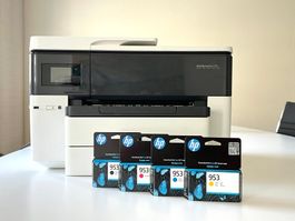 HP Drucker OfficeJet Pro 7740 WF All-in-One / Wie neu!