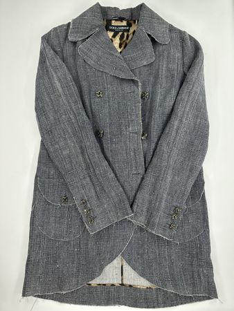 Dolce & Gabbana Blazer, Grau, Gr. 42 IT, Made in Italy