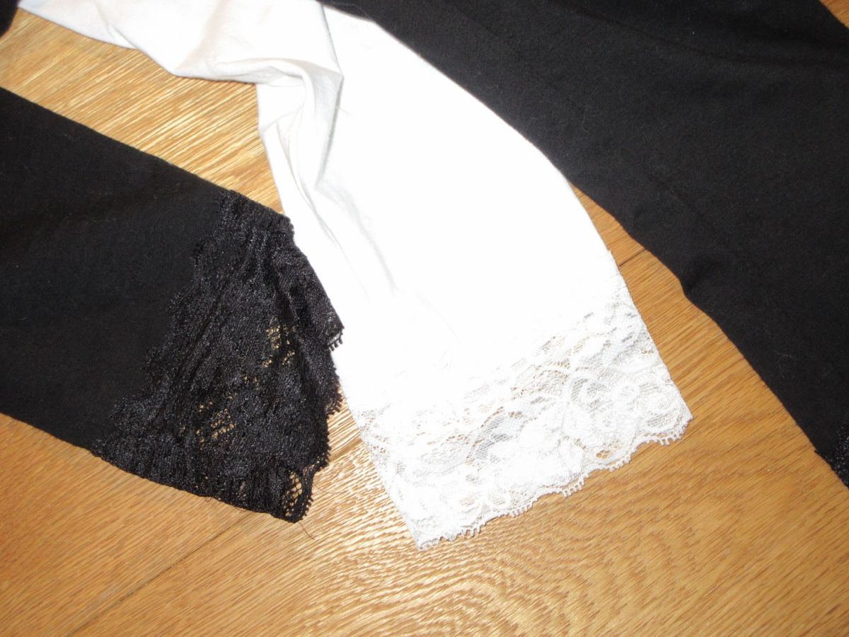 Leggings: Capri Leggings mit Spitzenbund – Nuovo (secondo la descrizione) da Chur venduto da noe_mh8b 2