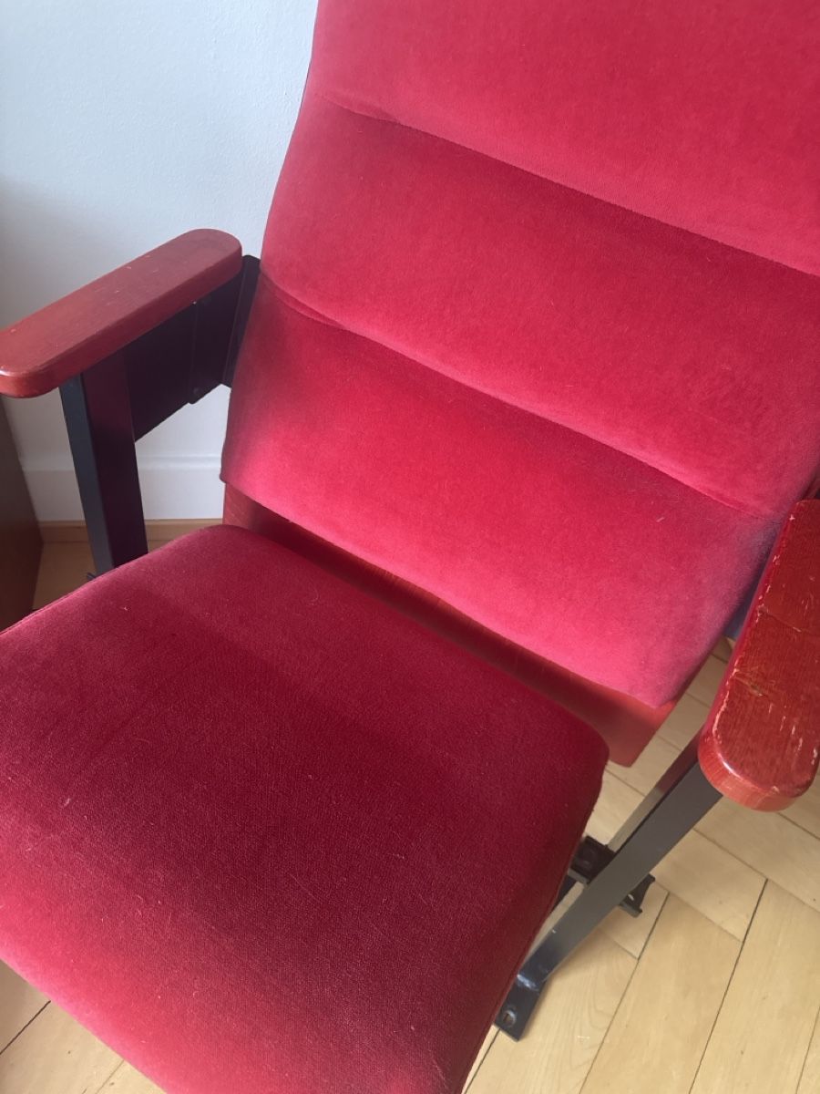 Fauteuils: Kinosessel Rot Vintage – D'occasion à Zürich par Lola_from_the_West 4