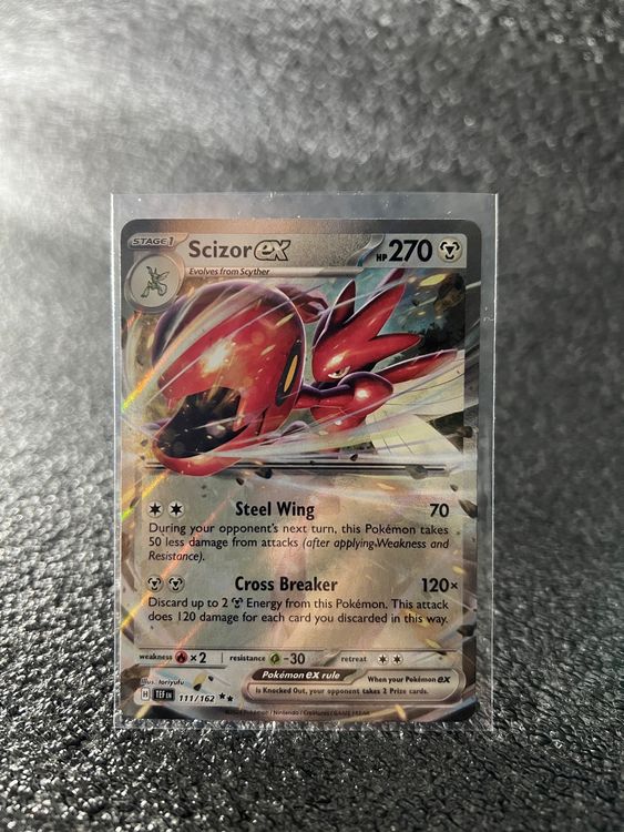 Pok Mon Temporal Forces Scizor Ex Kaufen Auf Ricardo