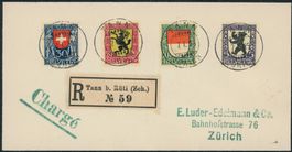 1924 - Pro Juventute - Satzbrief - Voll - Tann ZH - Luder