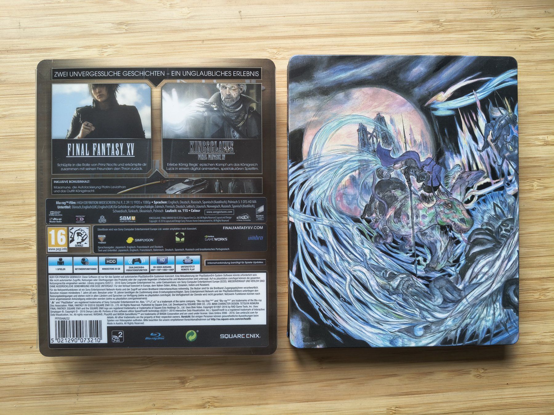 Giochi: Final Fantasy 15 - Deluxe Edition (PS 4) – Usato da Riedholz venduto da ste_96cd 1