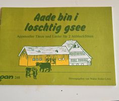 Appenzeller Tänze und Lieder für 2 Altblockflöten