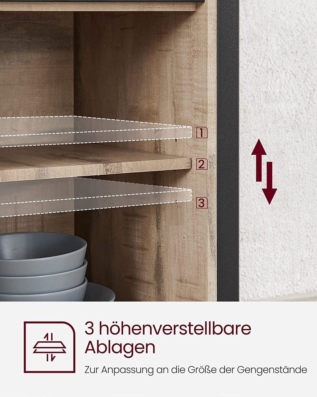 Cassettiere: Sideboard, Aufbewahrungsschrank – Nuovo e nell'imballaggio originale da Malters venduto da chaufhuesli 6