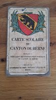 Alte Schulkarte Kanton Bern Kümmerly Frey ca. aus 1934