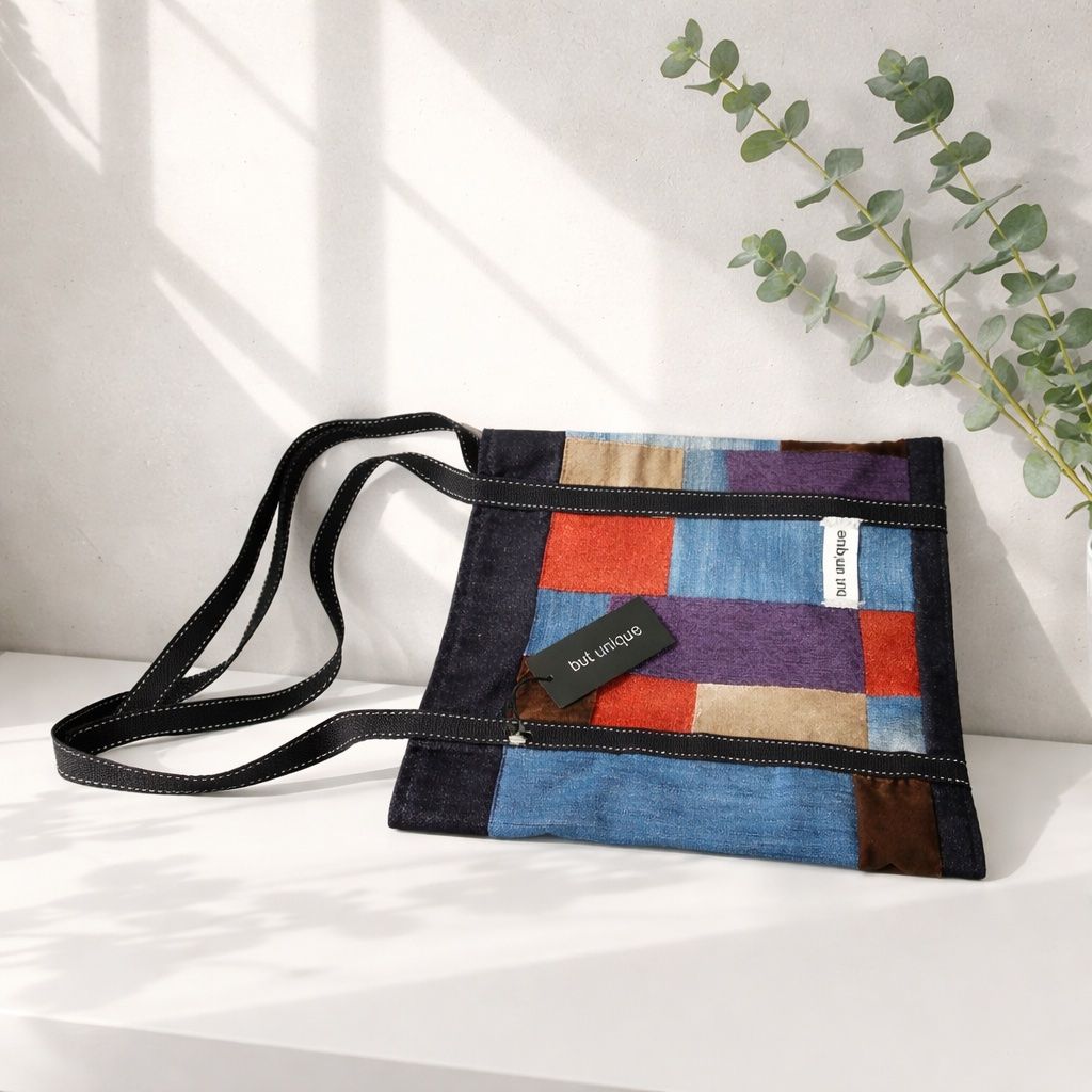 Sacs femmes: Handgemachte Patchwork-Tasche - Einzigartiges Design – Neuf (Voir description) à Leuk-Stadt par nadlerhu 2