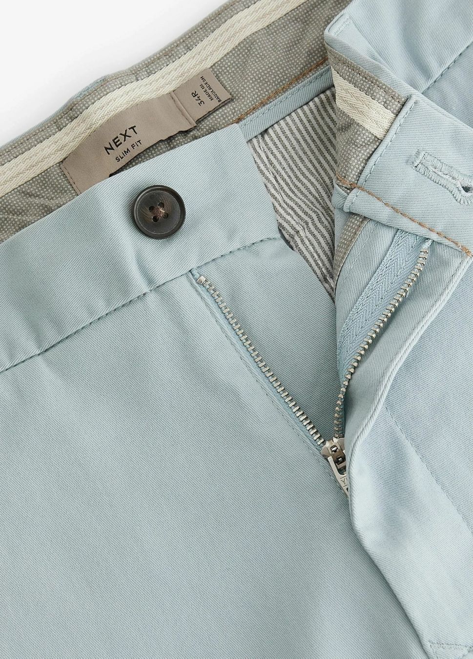 Next Pantaloni: Next Chino Hose light blue Gr. 38x29 – Usato da Stettlen venduto da gpa18 6