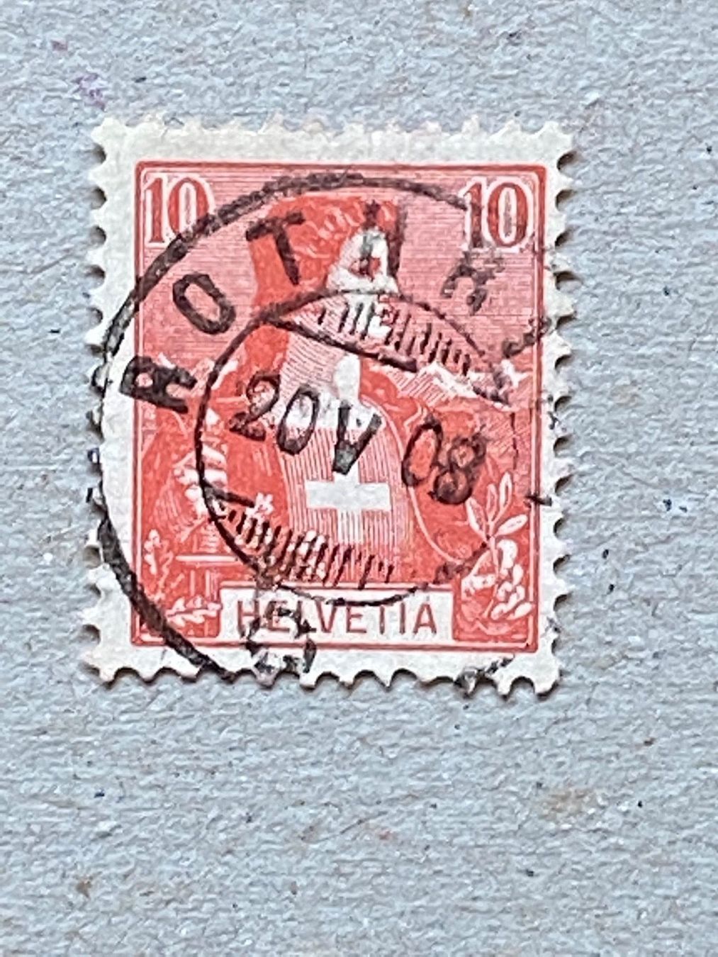Tutti i francobolli: 104, Rothrist – Usato da Aarau venduto da hilde47
