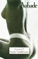 AUBADE LINGERIE FRANCAISE 1993 - Affiche originale