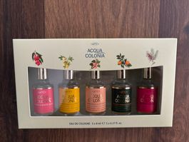 Acqua Colonia Eau de Cologne 5x 8ml - Neu