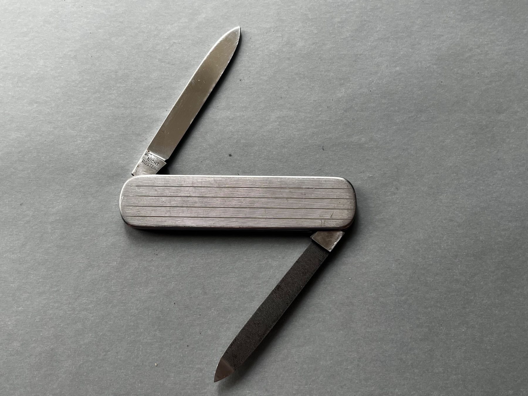 Taschenmesser: Sackmesser J.A. HENCKELS Solingen 77 mm - Edelstahl – Gebraucht aus Zürich von FV.vintage 1