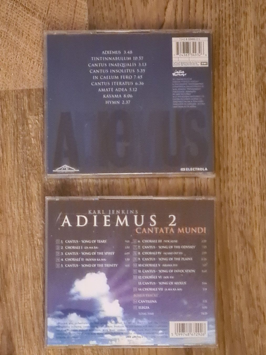 CD: 2 CDs Adiemus 1 + 2 – Usato da Olten venduto da chaas21 1
