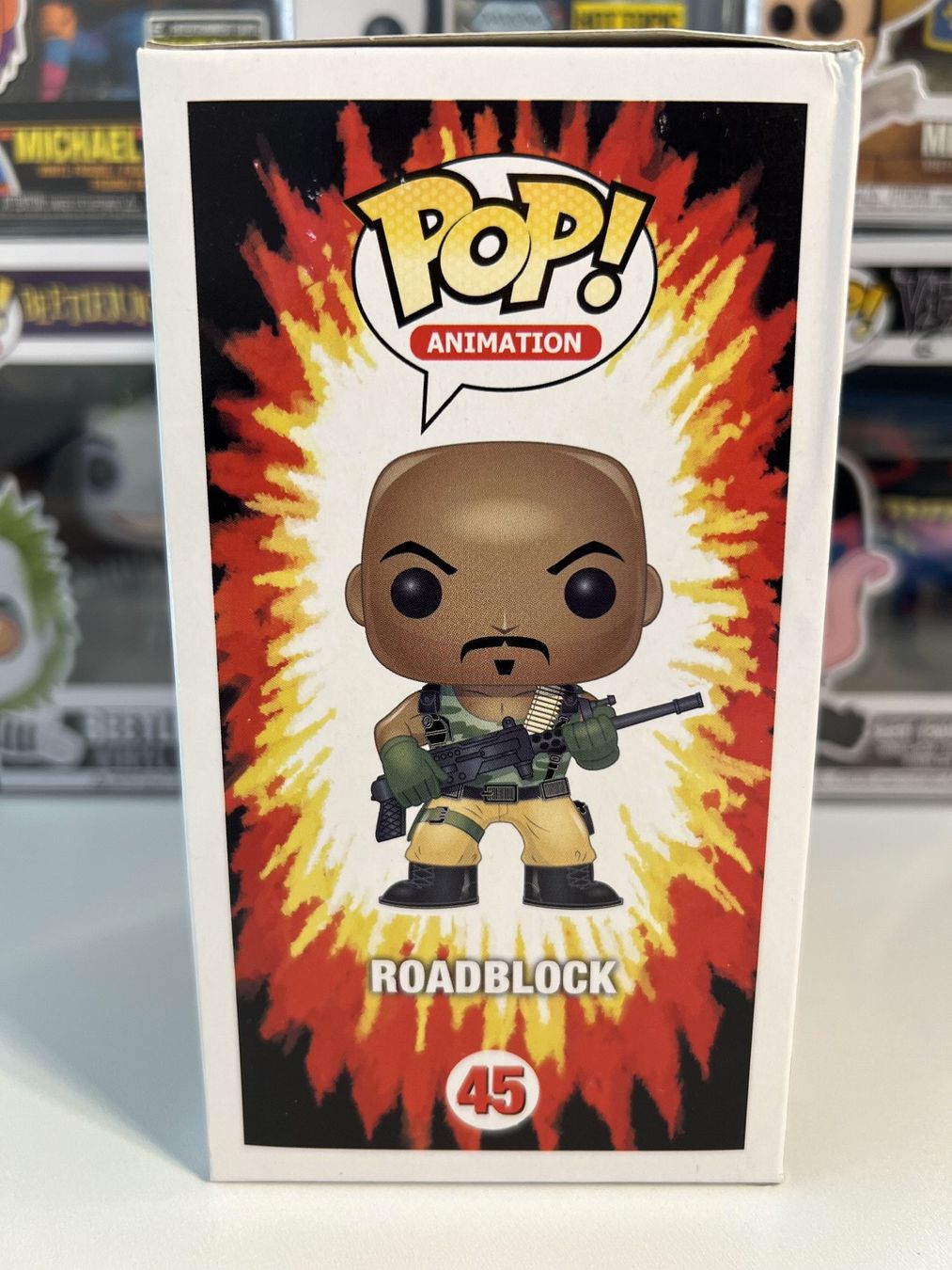 Funko Statuette: Funko POP! Animation G.I. Joe Roadblock – Usato da Le Mouret venduto da perfectbijou 1