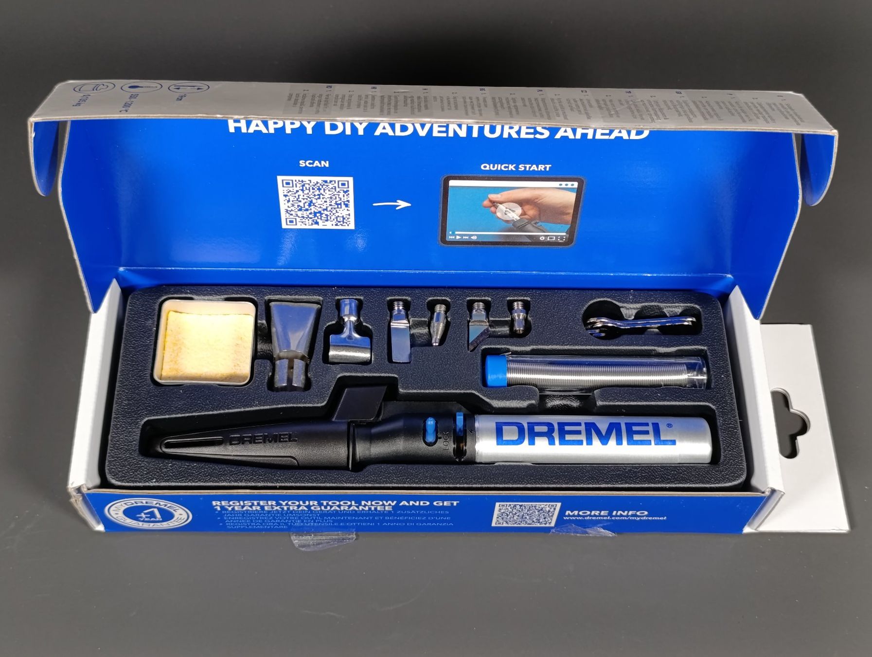 Dremel Tous les outils: DREMEL VERSATIP fer à souder multifonction - butane – Neuf (Voir description) à Thielle par Plusvalue_Neuchatel