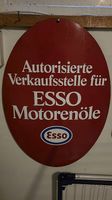 Original Esso Emailschild 60 er Jahre