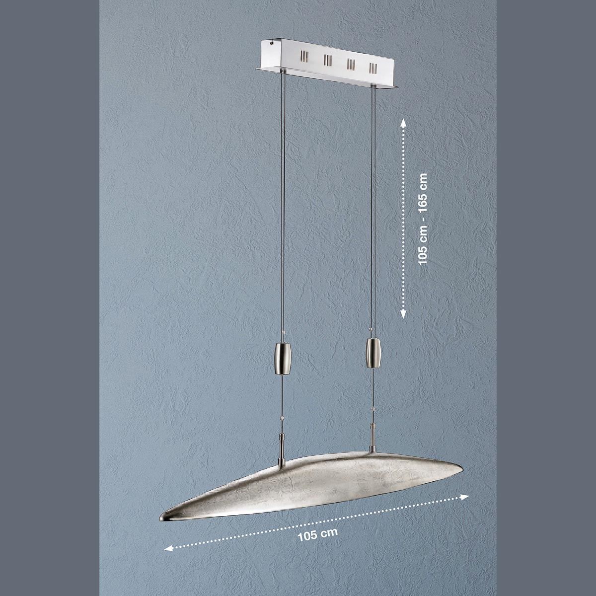 Lampadari & plafoniere: LED Pendelleuchte, Oval, Dimmer, 3000 LM – Nuovo (secondo la descrizione) da Kreuzlingen venduto da Smart-Light 4