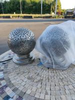 Dekorative Metall Kugel Lampe, neuwertig, ein Hingucker!