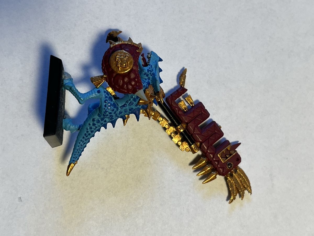 Modellbausätze & Standmodelle: 2 Figurines Warhammer Saurus Anciens – Gebraucht aus Bulle von adriendr 3