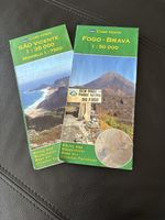 Wanderkarten Kapverden / Cabo Verde, Sao Vicente & Fogo-Brav