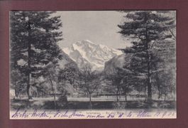An der Aare - JUNGFRAU - 1902