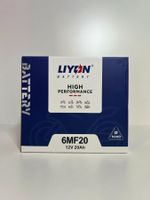 LIYON YTX20L-BS Motorradbatterie 12V 20Ah AGM – 270A CCA