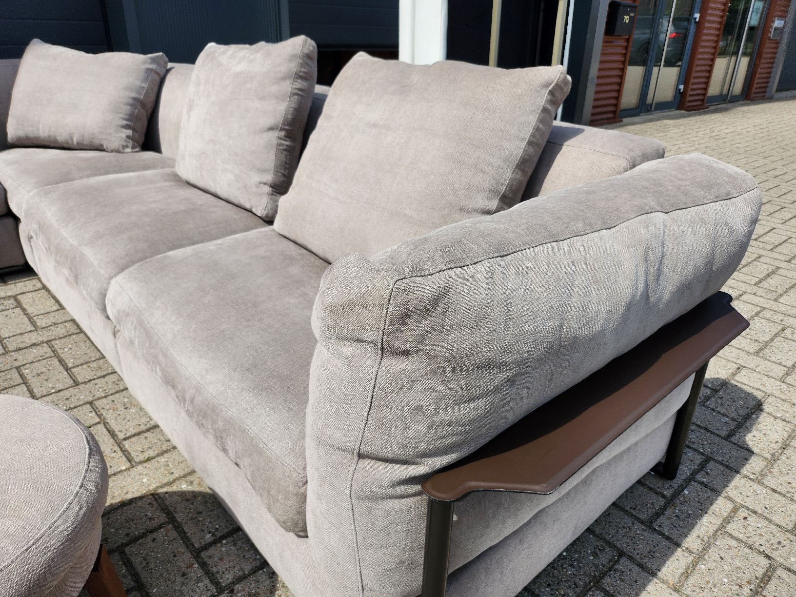 Flexform Sofas: Flexform – Zeno - Modulares Sofa  Ausstellungsstück – Neu (gemäss Beschreibung) aus Nijmegen von HermsenDesign 3