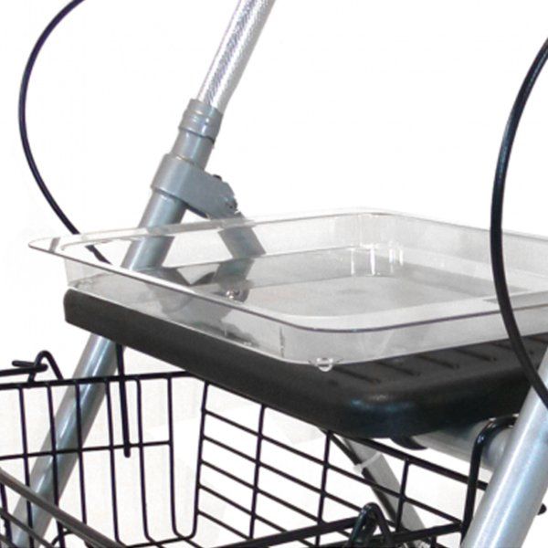Aides à la marche: Rollator-Tablett Kunststoff transparent – D'occasion à Horgen par Goros