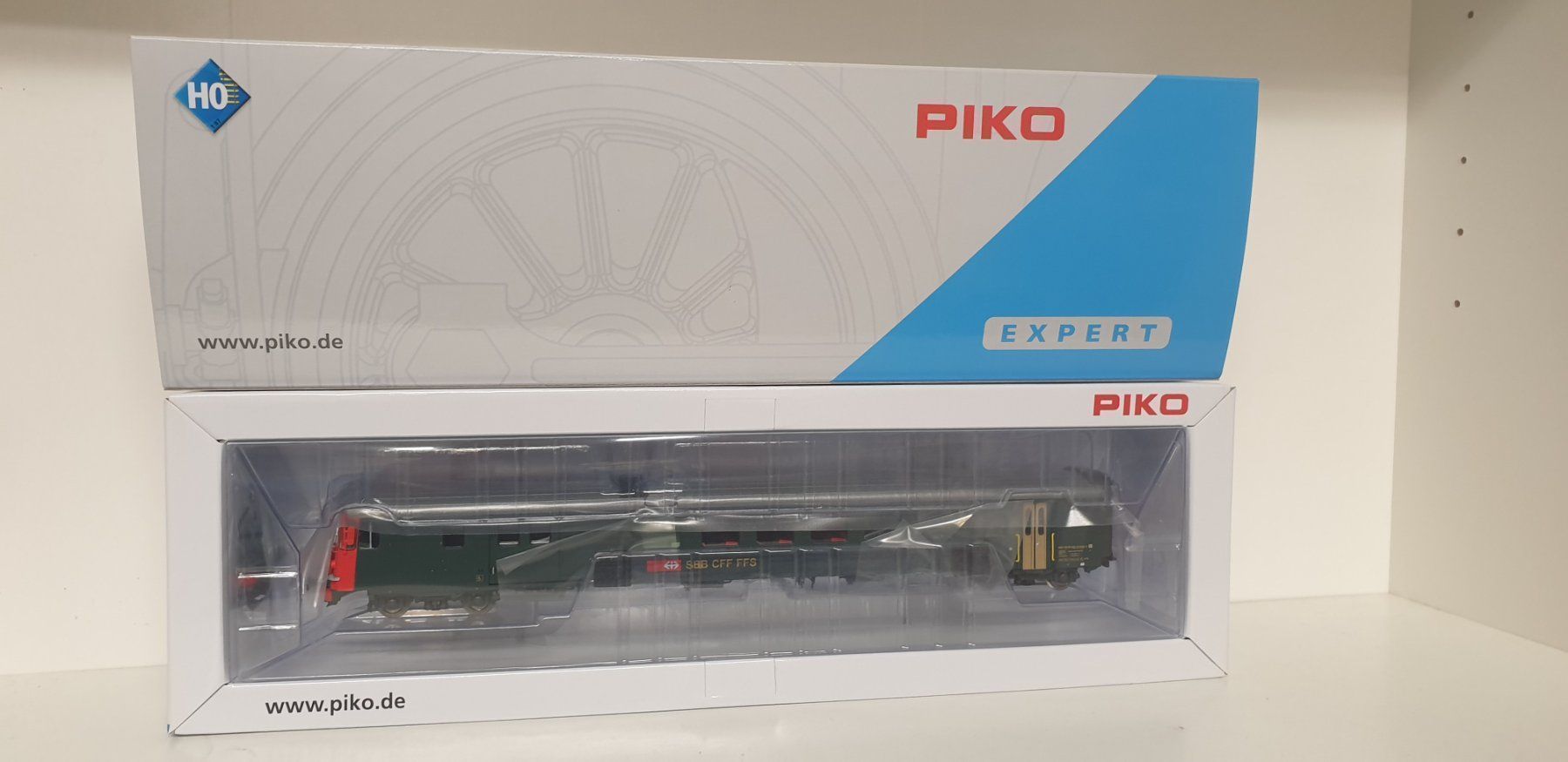 Piko Trains électriques: Piko SBB Steuerwagen 96832 DC – Neuf avec emballage d'origine à Neuenhof par ludovicco 1