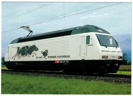 SBB Re 460 021-9 Werbelok Milch Lait Latte