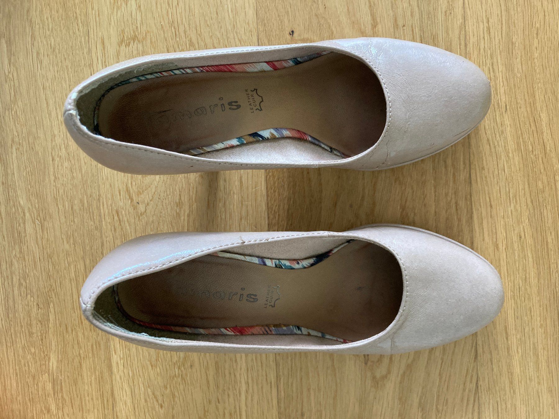 Tamaris Damenschuhe: Nudefarbene Pumps von Tamaris, Gr. 37 – Gebraucht aus Zürich von LisM.