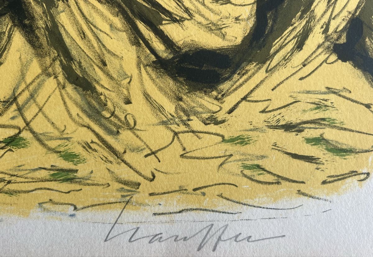 Grafica & Litografie: Fred Stauffer, handsigniert – Usato da Rain venduto da Pic-Ass 2