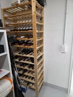 Weinregal aus Holz