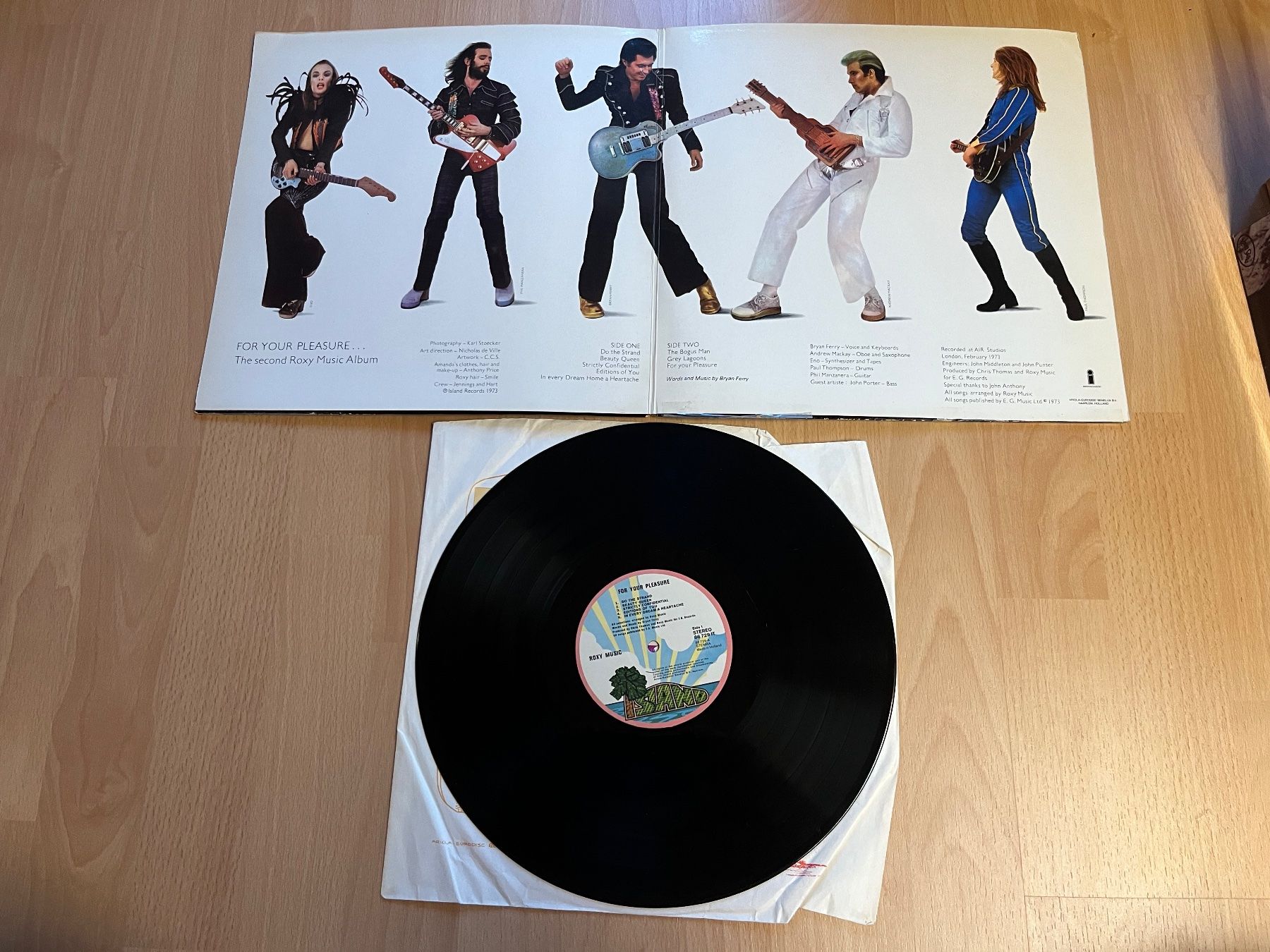 Dischi in vinile: Roxy Music - For your pleasure – Usato da Giebenach venduto da Wurlitzer70 1