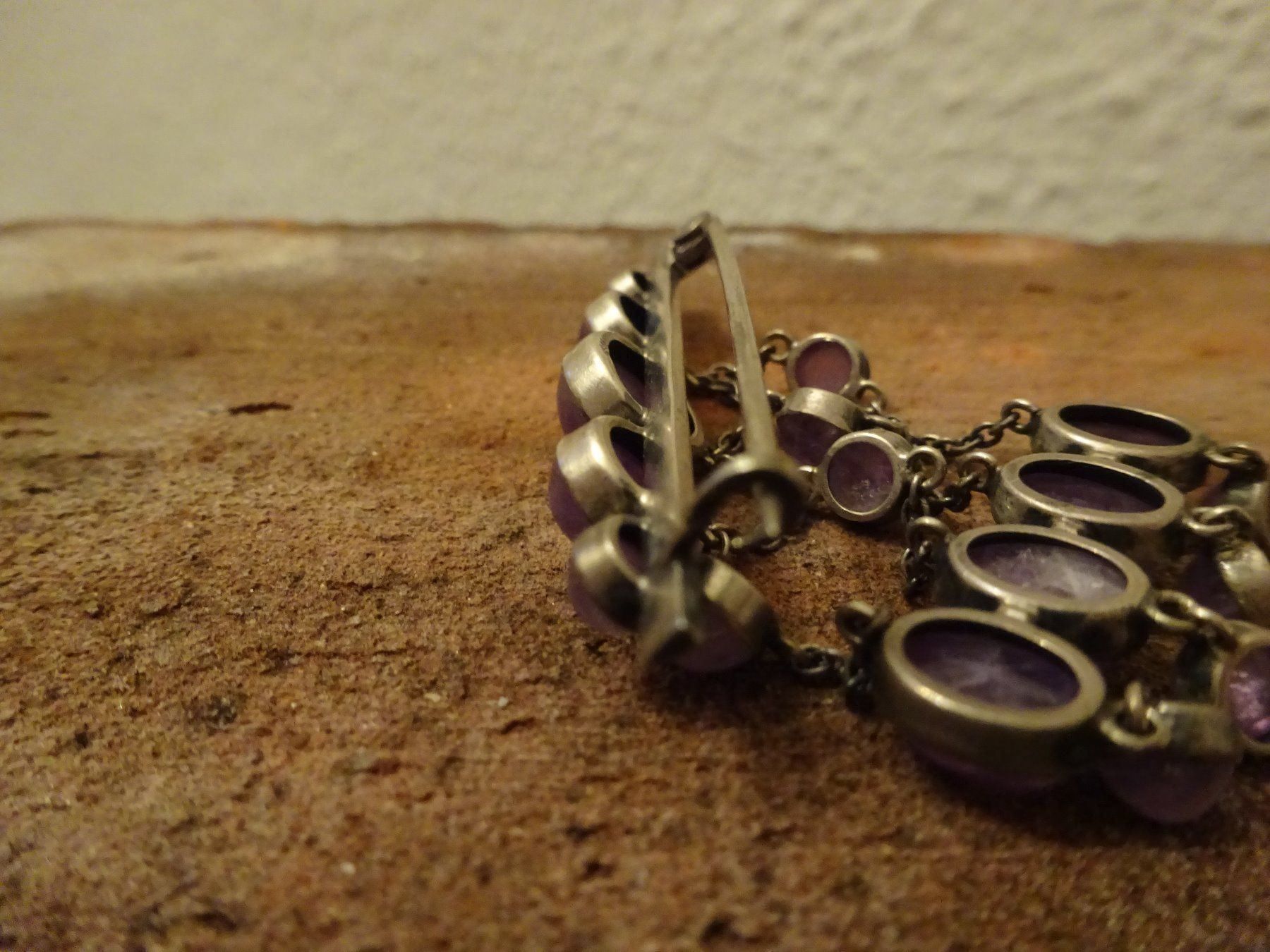 Spille & Fermagli: Brosche Amethyst Jugendstil / 800 Silber – Usato da Esslingen venduto da FetteSchnecke 7